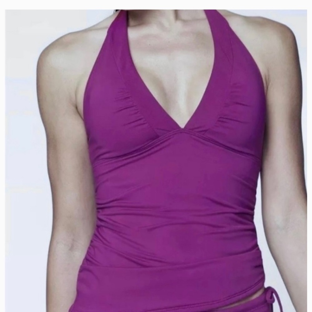 NWT Athleta Shirrendipity Halter Tankini - XS